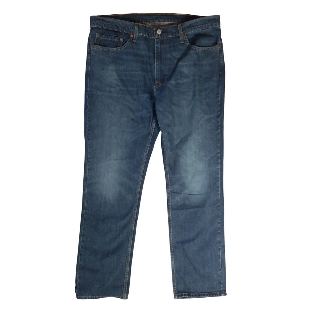 Levis 511 Slim Fit Jeans Mens 38x30‎ Medium Wash Blue Denim 04511-1163
